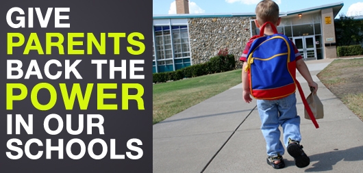 Giving Parents, Not Unions and Bureaucrats, More Power and Real Choice with our Schools